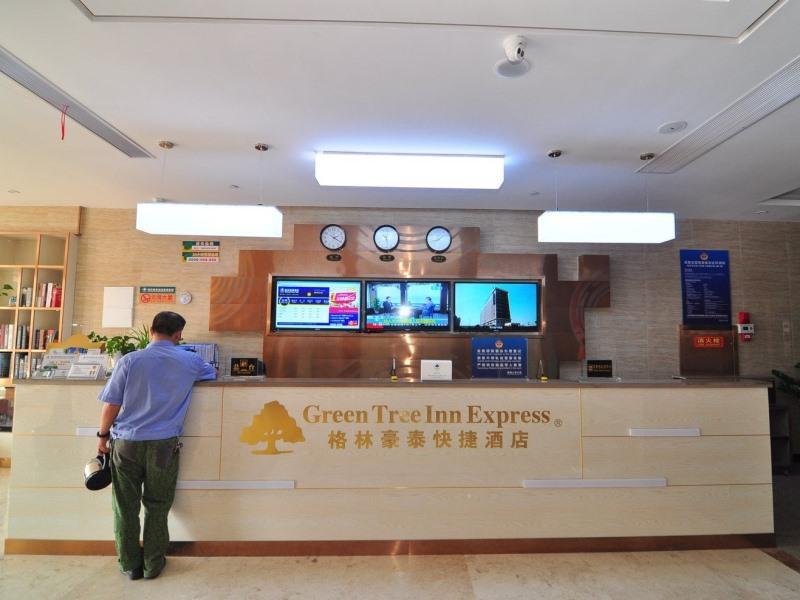 Greentree Inn Zhejiang Ningbo South Railway Station Express Hotel Exterior foto